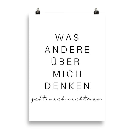 Andere Poster - Kleidung und Accessoires, Schreibwaren und Dekorationsartikel online kaufen - konsens.store