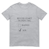 Morgensex T-Shirt - Kleidung und Accessoires, Schreibwaren und Dekorationsartikel online kaufen - konsens.store