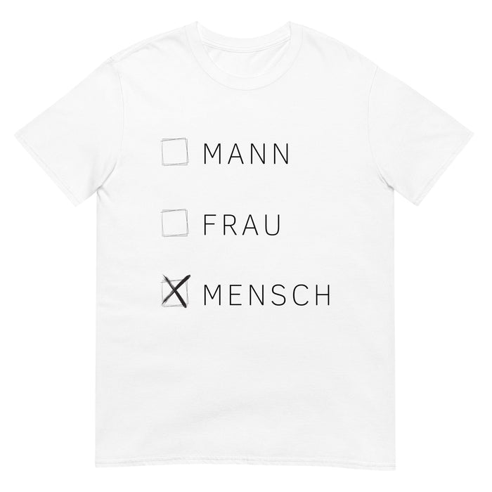 Mensch T-Shirt - Kleidung und Accessoires, Schreibwaren und Dekorationsartikel online kaufen - konsens.store